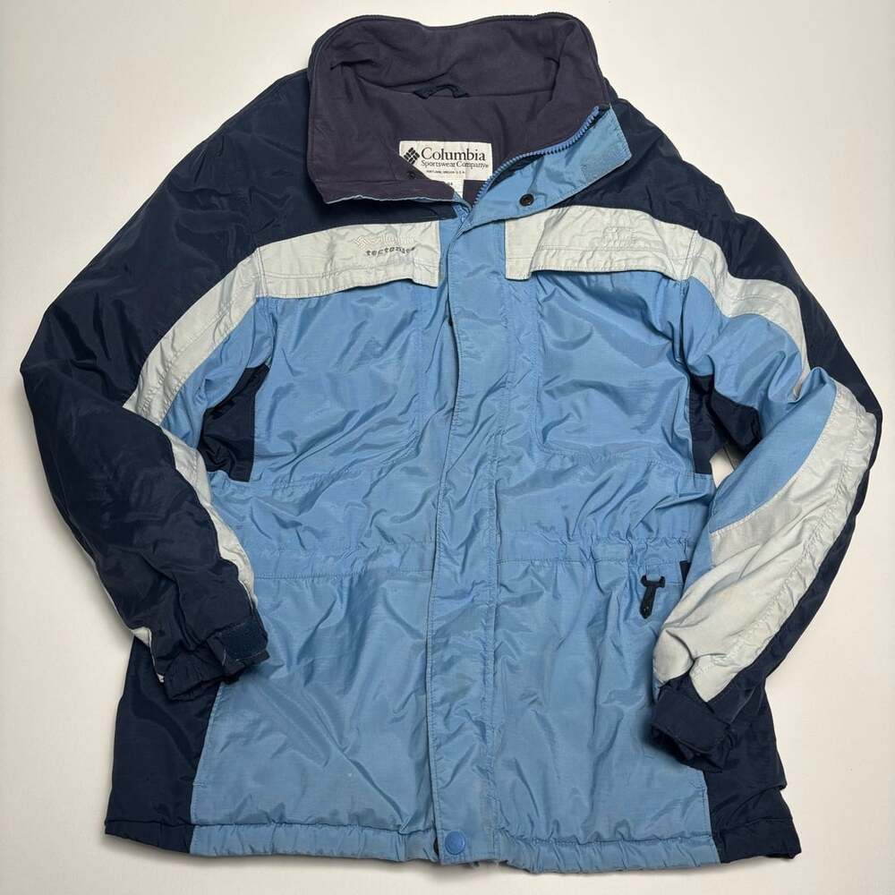 vintage Columbia Tectonic Jacket Blue size 18/20 youth xl